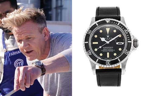 gordon ramsay black rolex|gordon ramsay watch review.